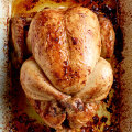 A perfect roast chicken.