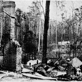 The ruins of a home at Big Pat’s Creek.