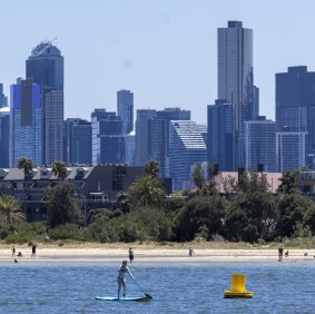 Buyers are moving away from suburbs like St Kilda to upsize, Anna Grech says.