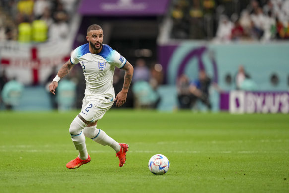 Kyle Walker is one of the few defenders in the world who can match Mbappé for pace.