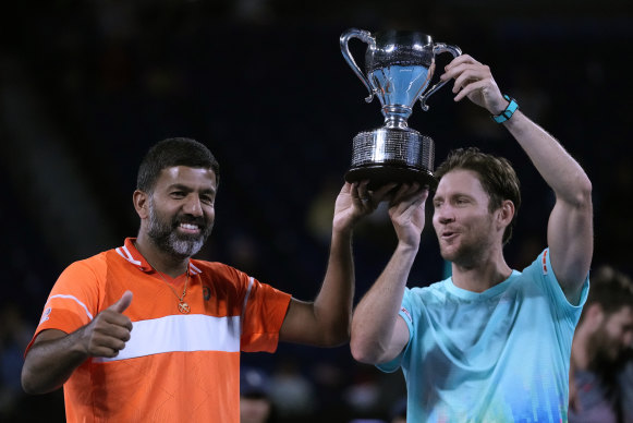 Rohan Bopanna and Matthew Ebden.