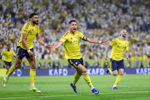 Ronaldo pockets approximately $32 million a month playing for Al Nassr in Saudi Arabia.