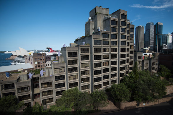The Sirius building was home to many public housing residents.