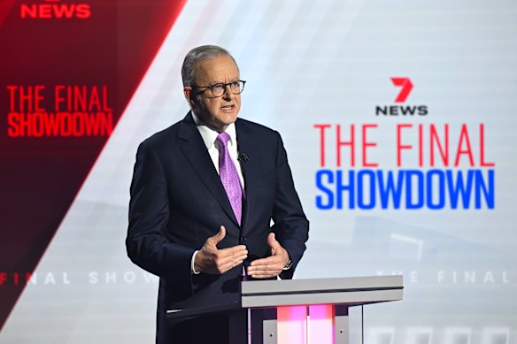 Prime Minister Anthony Albanese was the audience’s winner from the final leaders debate.