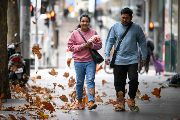 The bureau predicts large parts of the state will be lashed by damaging winds. 