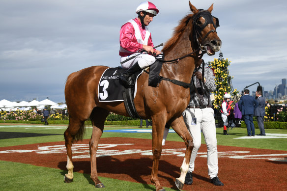 Oliver aboard Superstorm after taking out the Cantala.