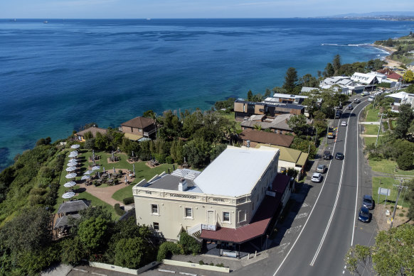The Scarborough Hotel has been listed for the first time in 40 years.