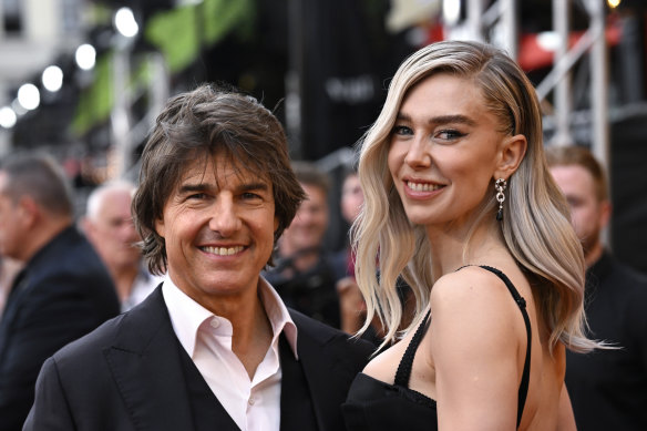 Tom Cruise and Vanessa Kirby attend the UK Premiere of Mission: Impossible - Dead Reckoning Part One.