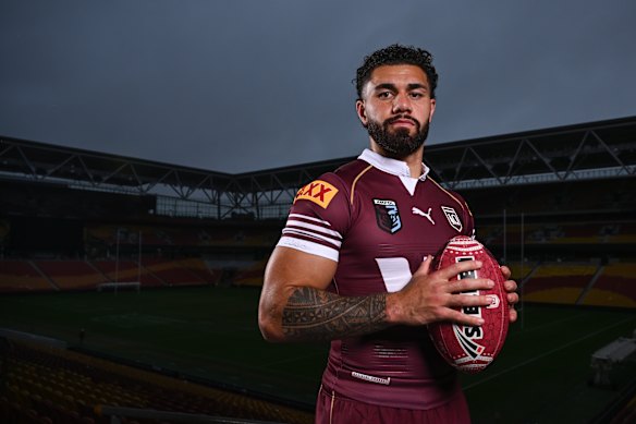 Jojo Fifita will make his State of Origin debut for Queensland. 