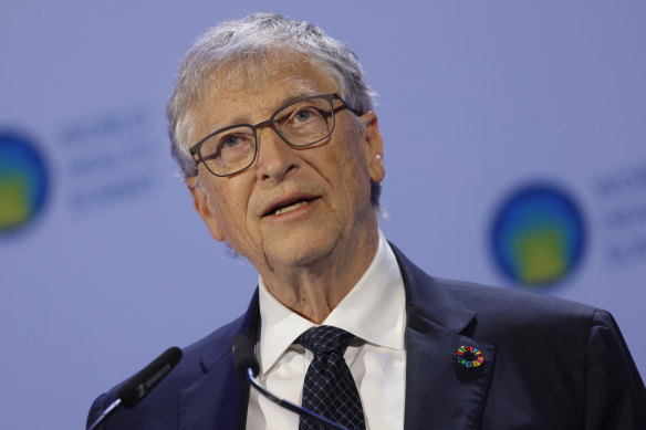 Bill Gates at the 2024 World Health Summit.