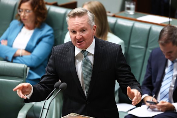 Energy Minister Chris Bowen.