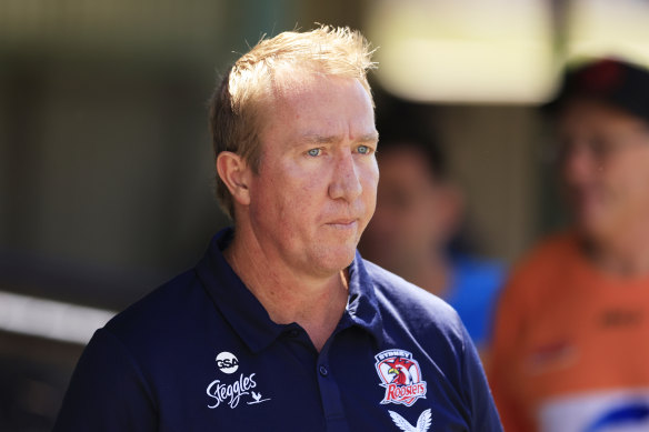 Roosters coach Trent Robinson has been fined $30,000.