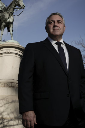 Australia's ambassador to the United States, Joe Hockey, in Washington DC.