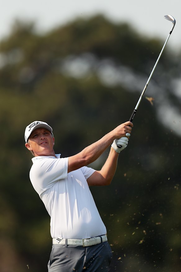 Matt Jones during the Australian Open Pro-am at The Australian on Wednesday.