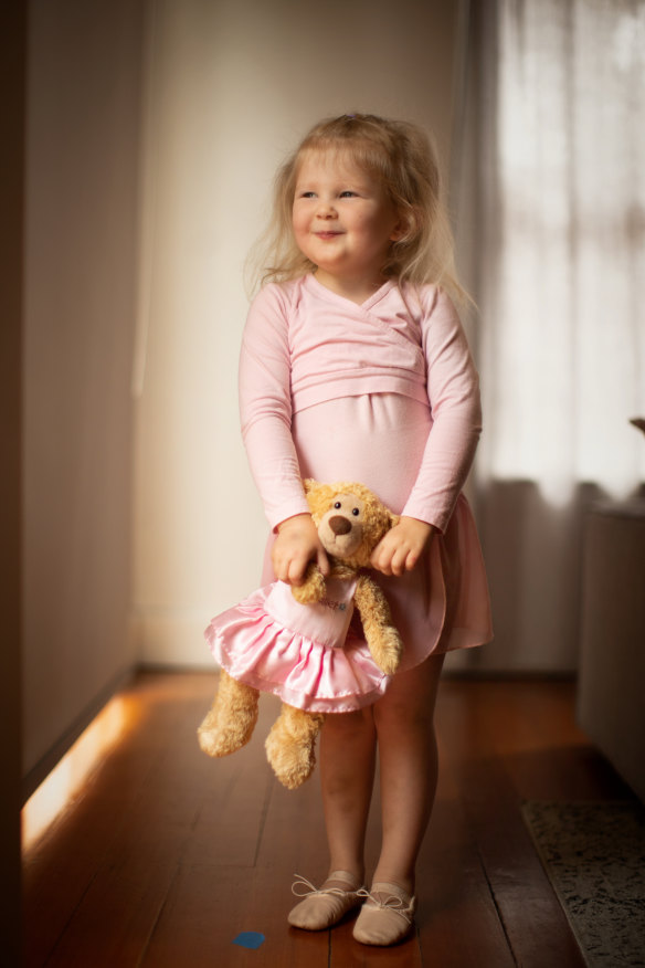 Olivia Morrison-Jack has been doing Zoom ballet but nothing beats the real thing.