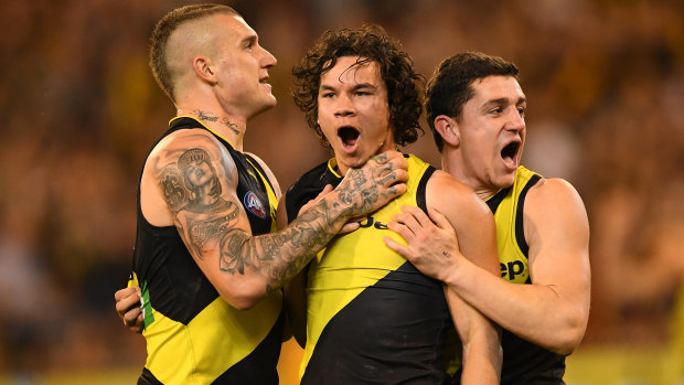 Richmond's success came from a tweak to the game plan after injury.