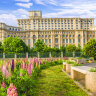 The Palace of the Parliament, Bucharest, Romania. 