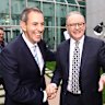 Treasurer Jim Chalmers and Prime Minister Anthony Albanese.