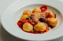 Ricotta gnocchi feature on Gran Torino's menu when tomatoes are at their sunny best.