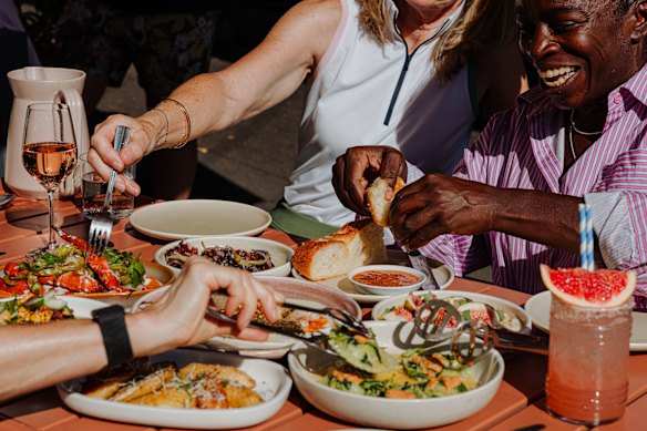 Mishy’s gives off the impression of an ongoing dinner party.