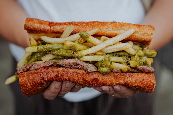 It doesn't get much better than this, the ones from Frank's Deli. 