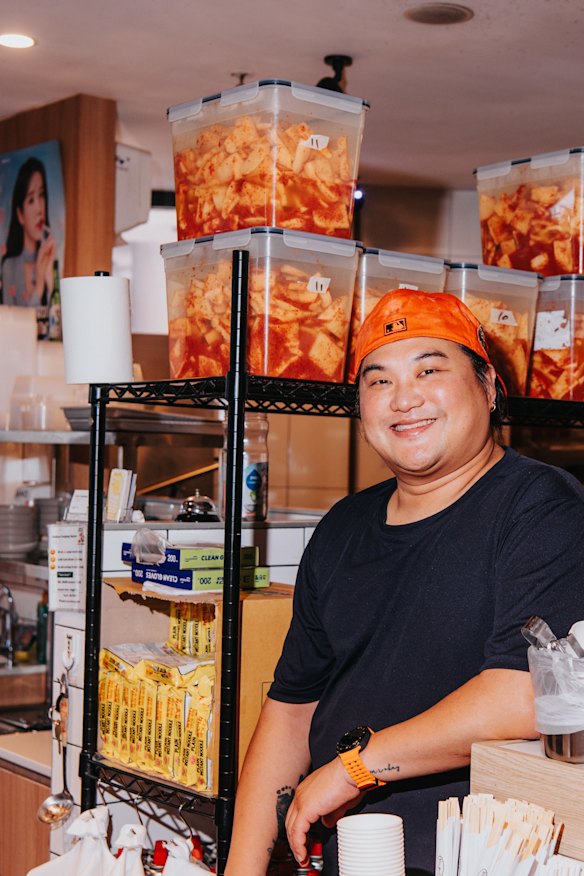 Guk’s Eedaero Gamjatang owner Jongguk Lee.