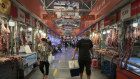 The Sanyuanli market in Beijing. Retail spending has been weaker than some forecasters expected.