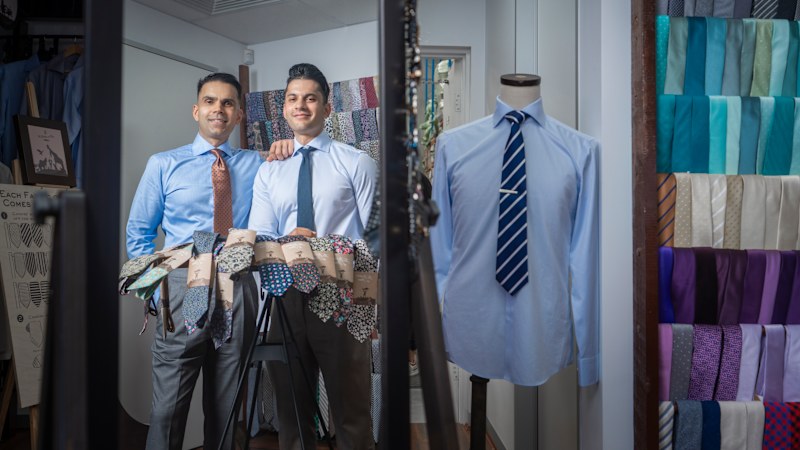 The Australian brothers making millions selling ties