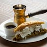 Baklava ice cream sandwich at Shamiat.