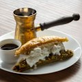 Baklava ice cream sandwich at Shamiat.