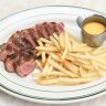 Steak frites with bearnaise.