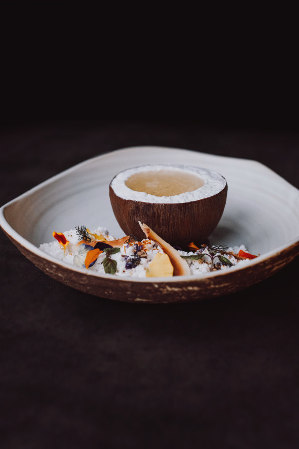Muse coconut dessert.