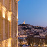 An evening view of Marseille from the Intercontinental Marseille – Hotel Dieu.