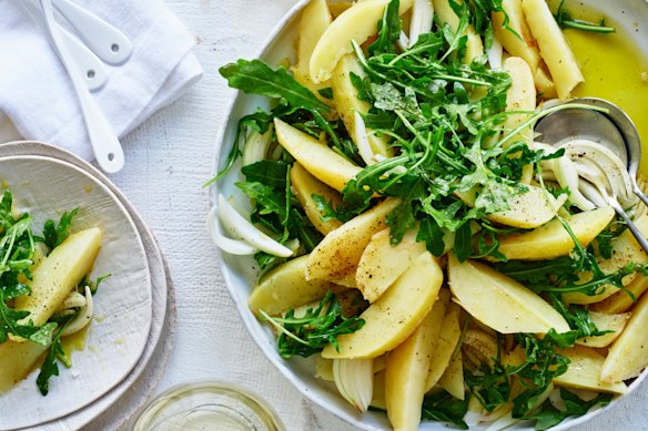 Croatian potato salad.