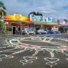 Street at at Nimbin Village.