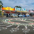 Street at at Nimbin Village.