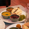 The rice and curry lunch special at Hop & Spice.