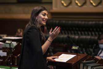 Sacked Fair Trading Minister Eleni Petinos.