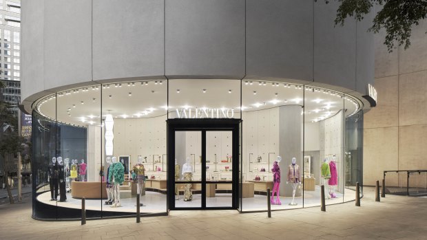 Valentino’s Sydney flagship has an extensive collection encompassing the most sought-after fashion pieces.