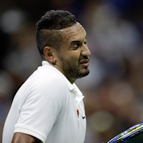 Nick Kyrgios continued to amaze and baffle in equal measure.