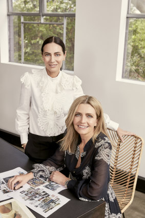 Nicky, left, and Simone Zimmermann will expand their flourishing international business into Paris in the next 12 months.
