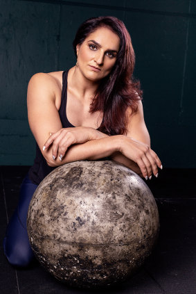 National strongwoman champion Camilla Fogagnolo. 