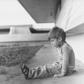 Boy at Flynn Primary School, circa 1972.