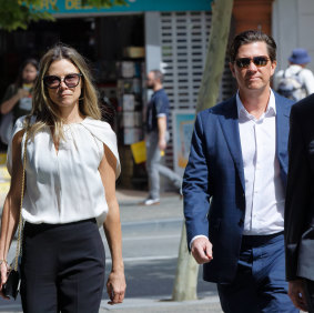 Bianca Rinehart and John Hancock have spent the past three days of closing submissions at the WA Supreme Court.