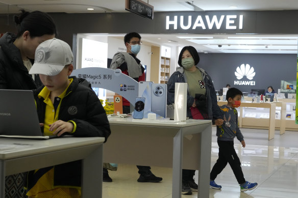 Since the Mate 60 Pro was launched last year, Huawei has been eating into Apple’s years-long dominance of the market for high-end smartphones in China.