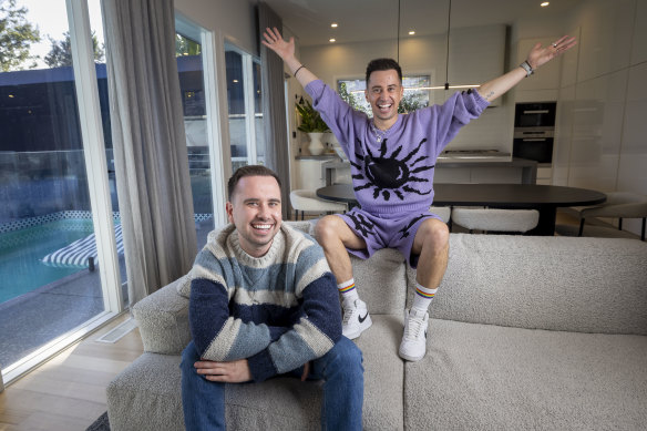 Luke (left) and Scott O’Halloran – or Luke and Sassy Scott as they are known – have become social media stars.
