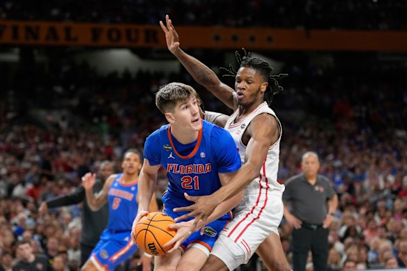 Florida’s Alex Condon played in the NCAA Championship final