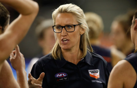 Debbie Lee is a pioneer of women’s football now in a curcial AFL role.