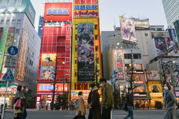Tokyo’s Akihabara district, a center of anime culture. The industry’s boom has only widened the gap between profits and wages.