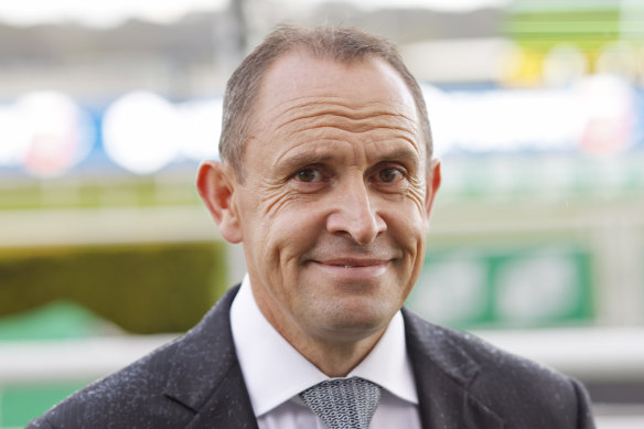 Leading trainer Chris Waller.